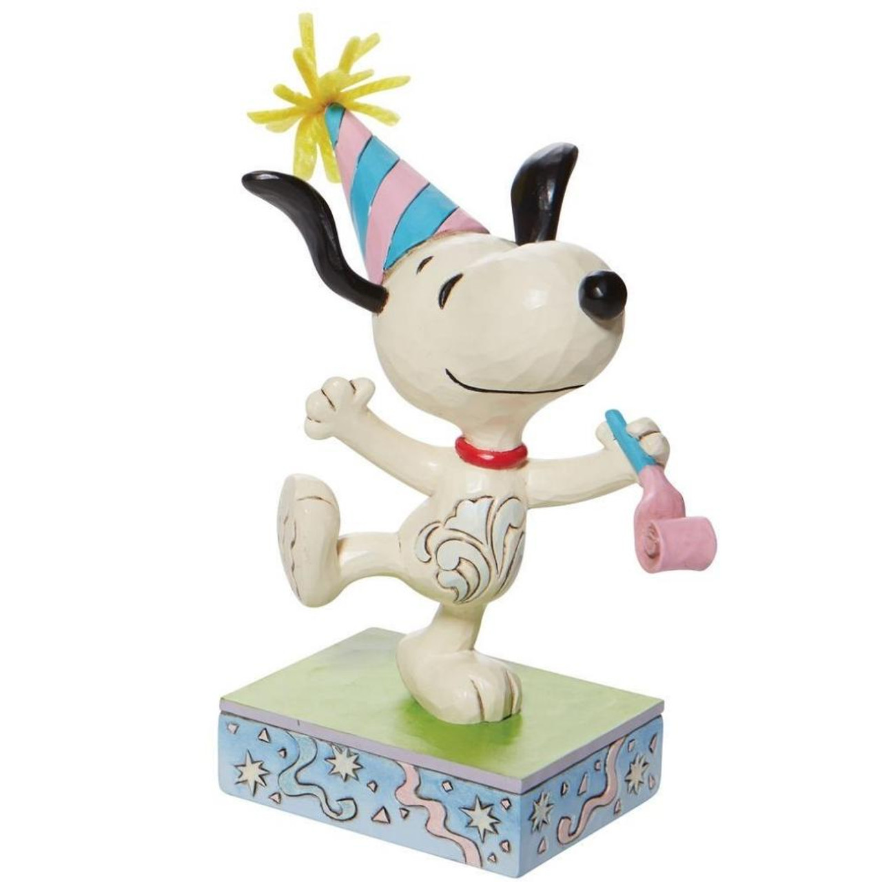 Snoopy and Woodstock's Birthday Figure by Jim Shore - RetroFestive.ca